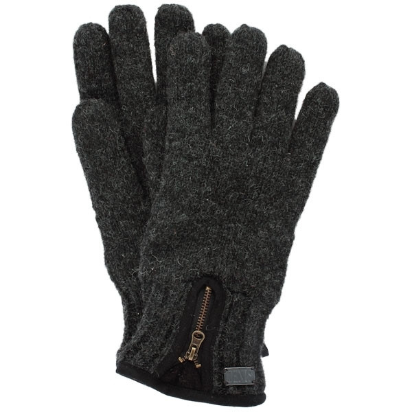 Simple windproof thickened knitted warm mittens for warmth and comfort