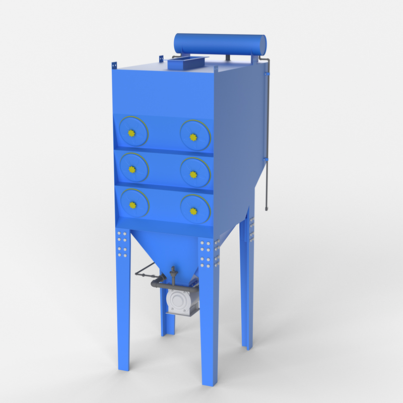 Industrial Filter Cartridge Type Dust Removal Equipment--Inclined Cartridge Dust Collector with Double Lifespan Filter Cartridge