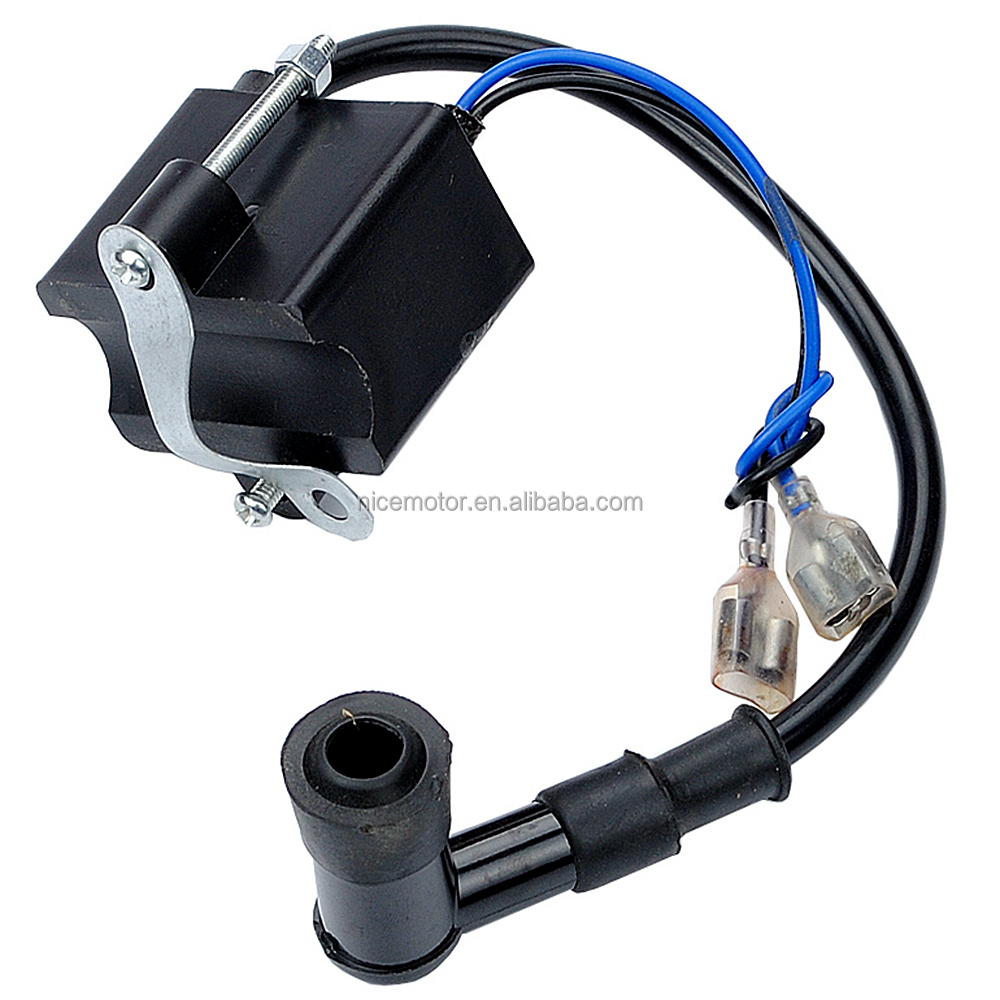 Refitting bicycle engine CDI Ignition Coil 49cc 50cc 60cc 66cc 70cc 80cc 2-Stroke mini motorcycle