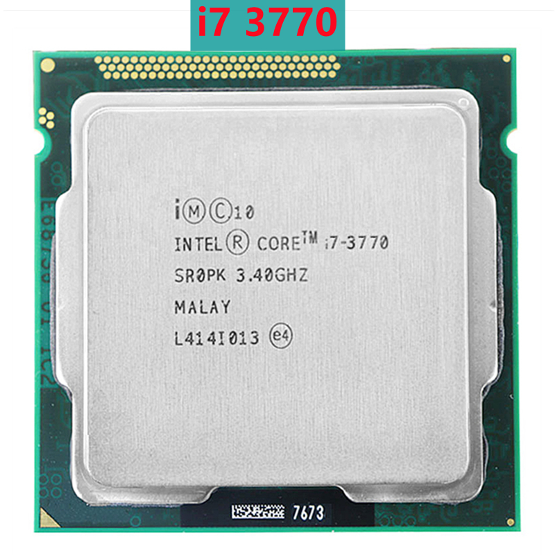 Original i7 3770 LGA 1155 Intel Quad-Core 4 Core Processor 3.4GHZ 5.0GT/S 8MB SR0PK Desktop Socket LGA1155 i7-3770 CPU