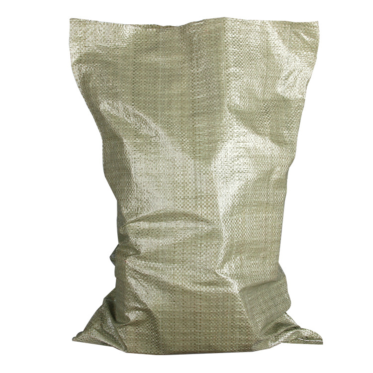 pp woven sand bags sack cement bag green garbage flood bag