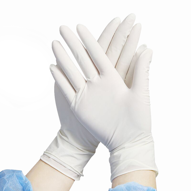 Disposal Latex Examination Gloves Single-use Medical Rubber Comfit Examination Gloves