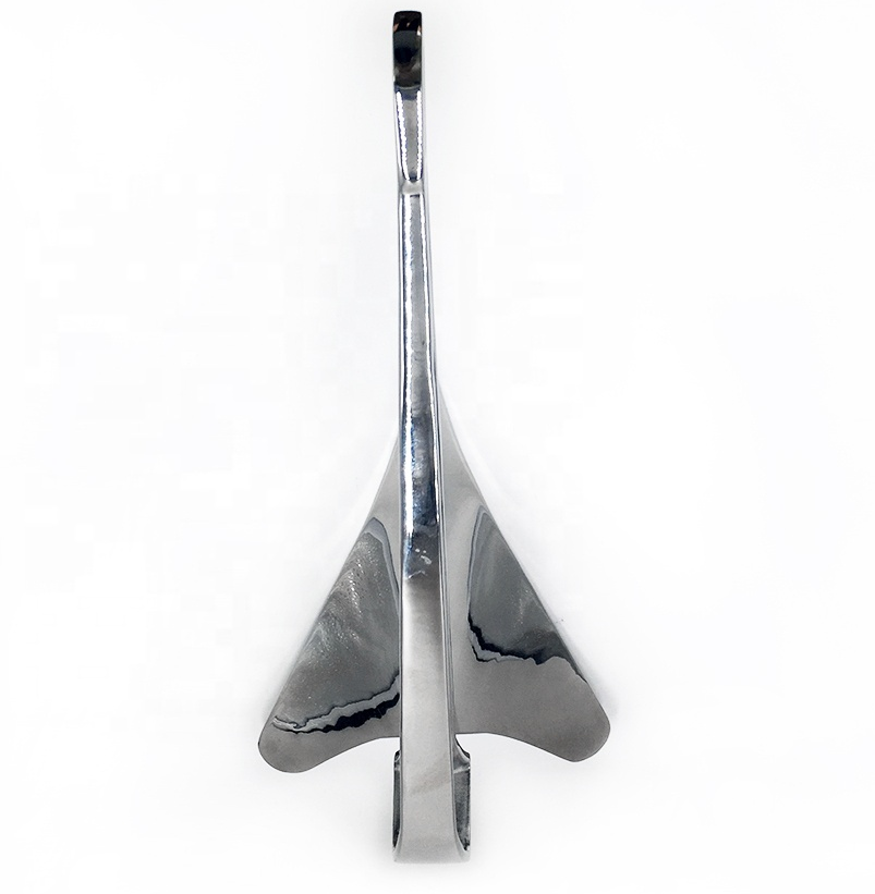 Best-selling AISI316 Stainless Steel Polish Marine Yacht Plough Anchor Plow For Boat