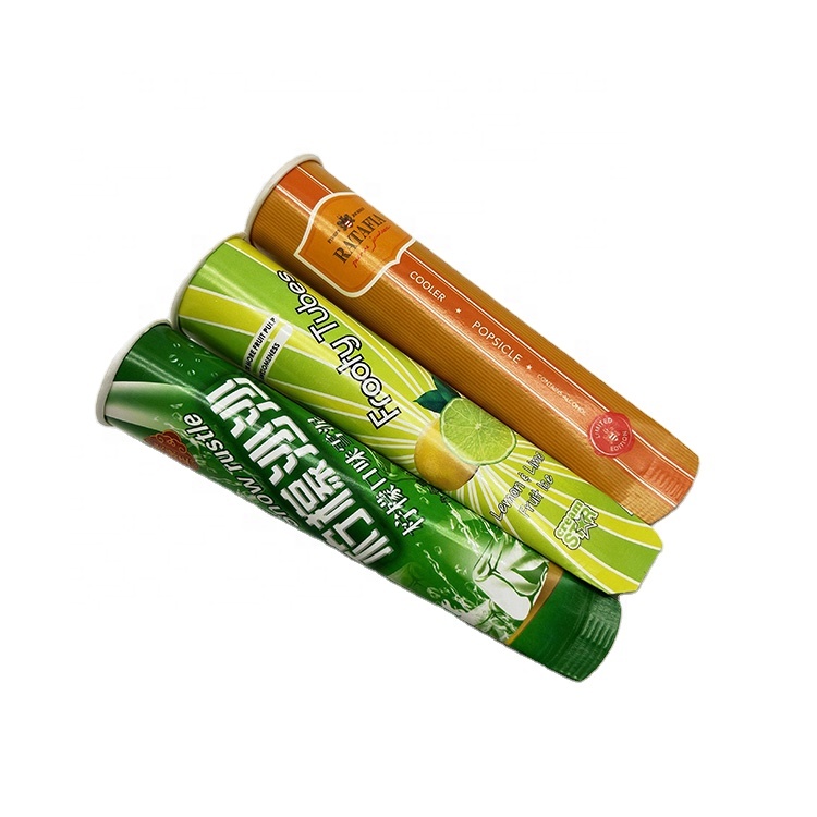 110ml одноразовые calippo упаковочные тюбики высокое качество резиновые мороженое бумага calippo чашки