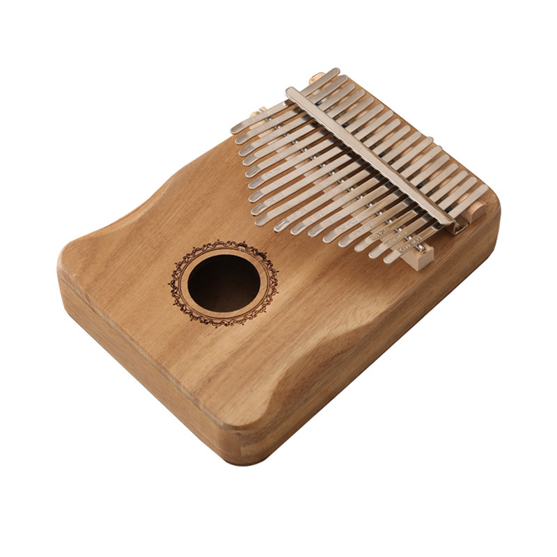 Музыкальные инструменты 17 Note Kalimba большой палец пианино для начинающих