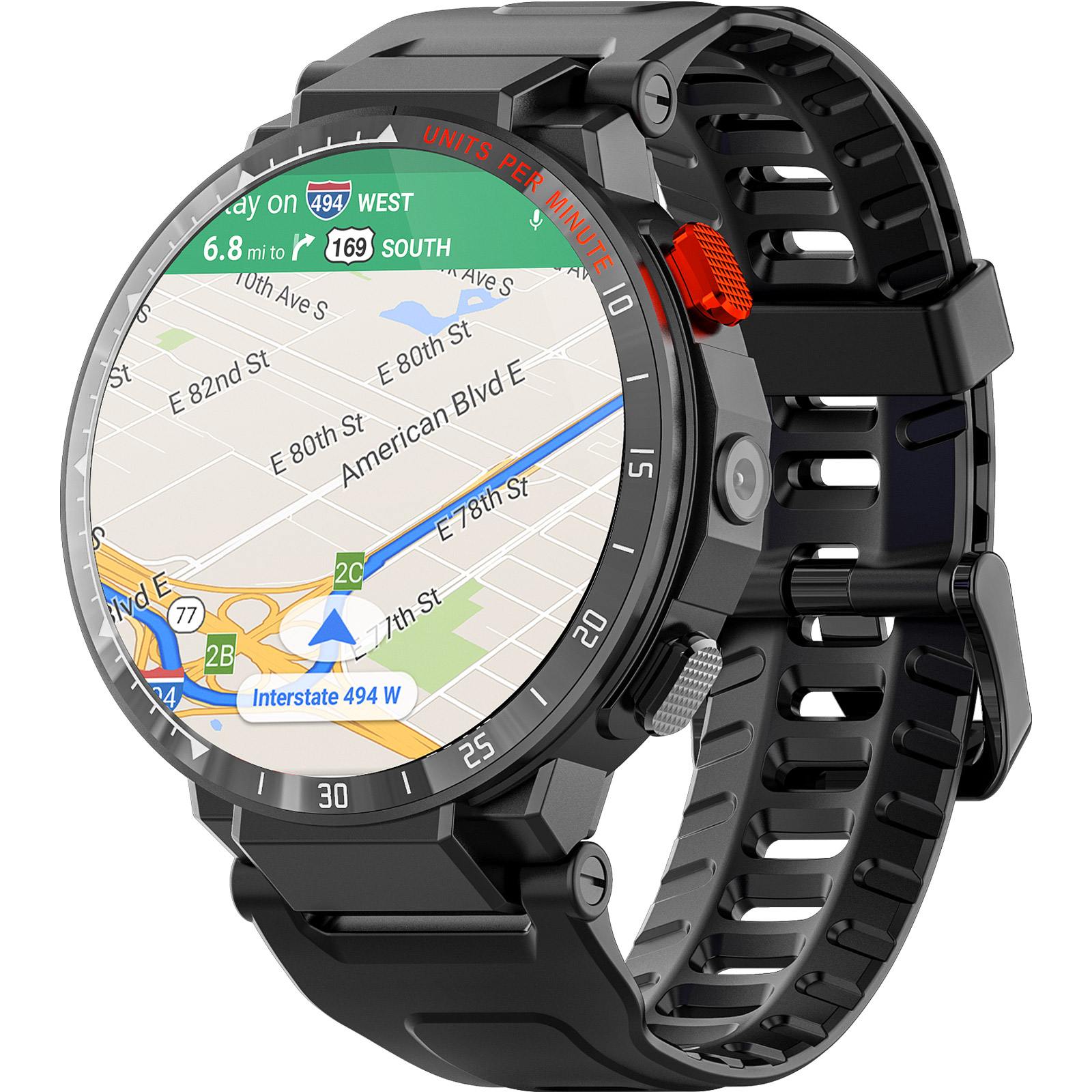 Смарт-часы Carkira Z36, Android 7,1, 1 + 16 ГБ, 4G, GPS, Wi-Fi