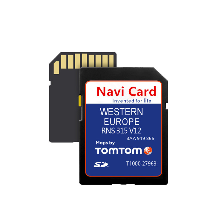 Профессиональные Товары Navi SD Custom CID для карт Volkswagen RNS 315 V12 West