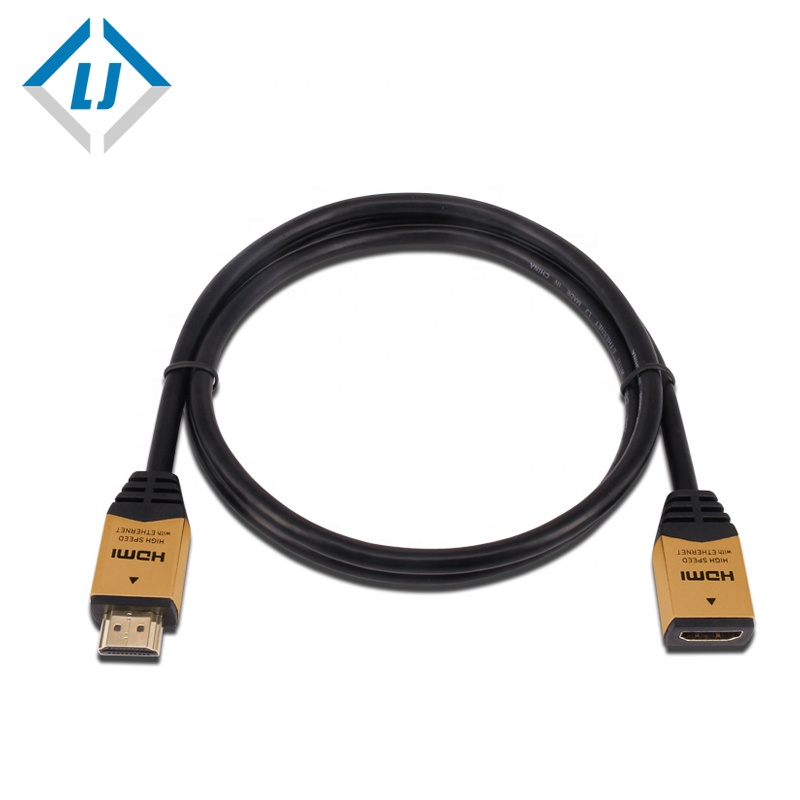 5 метров 24K позолоченный 4k 60 Гц высокоскоростной кабель hdmi штекер-гнездо