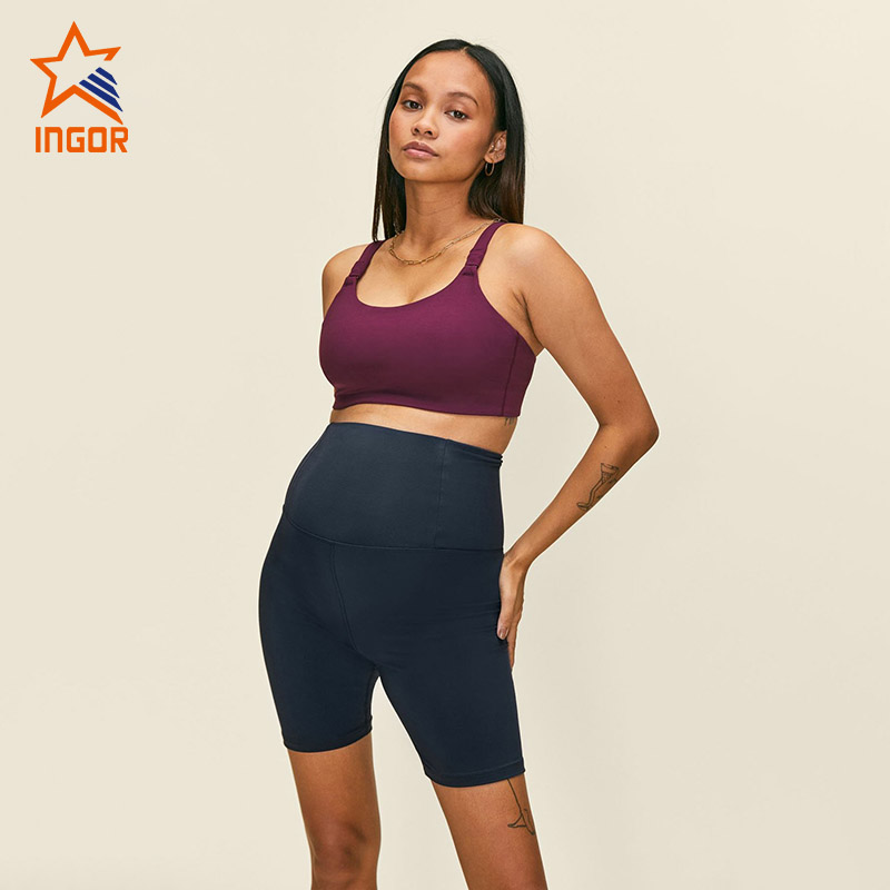 New Fashion Maternity And Breastfeeding Clothes Pregnancy Leggings Maternity Activewear Set