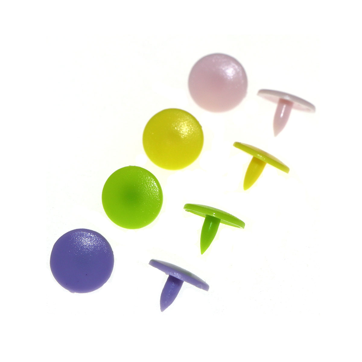 T09 Plastic Press Snap Button Durable Press Snap Rivet For Clothing Stationery