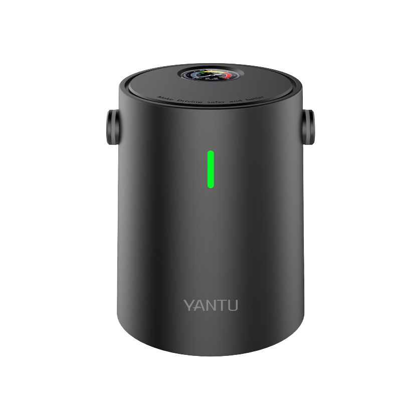 YANTU A05 черный аналоговый маленький портативный автомобильный насос для накачки шин