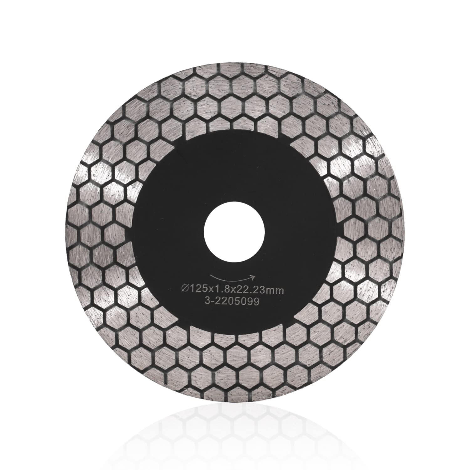 4/4.5/5inch Turbo Diamond Saw Blade Super Porcelain Tile Ceramic Cutting Disc For Granite Marble Tile Cutting And Grinding