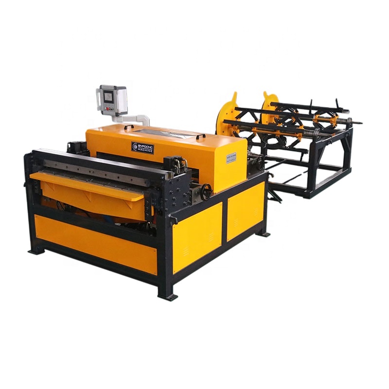 Hot sale hvac rectangular pipe making line 3 duct fabrication machine