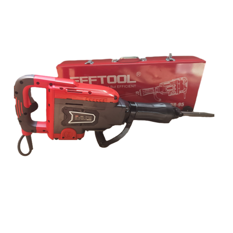 DH-95 EFFTOOL 55J Power Tool Powerful Drilling Machine Concrete Breaker Demolition Hammer for Drill