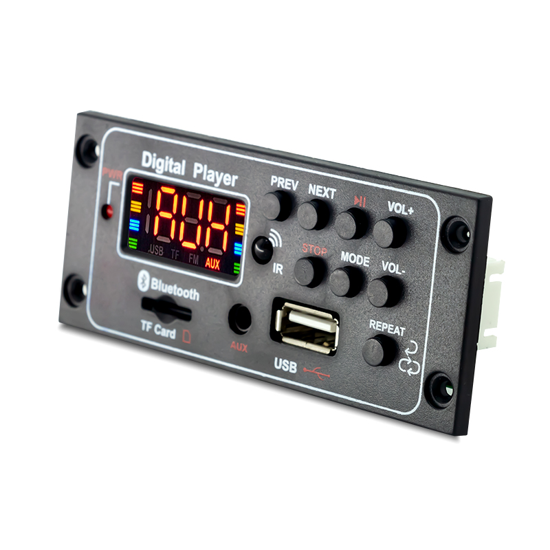 Беспроводной автомобильный динамик BT 5,0, mp3-плеер, аудио модуль, USB, FM-радио, TF, Плата усилителя, комплект декодера без потерь