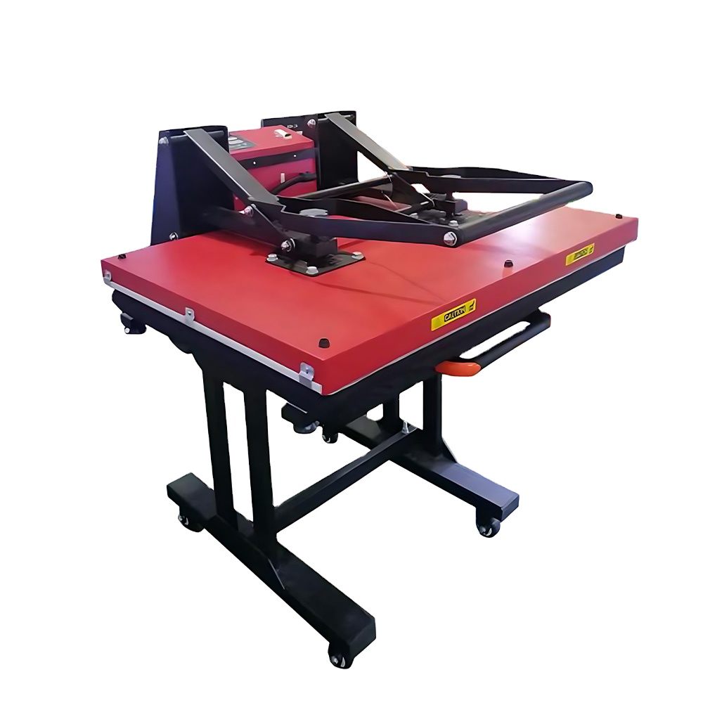 CUYI Large format 60*90 cm High pressure Manual Heat Press Machine Big size heat press for sale