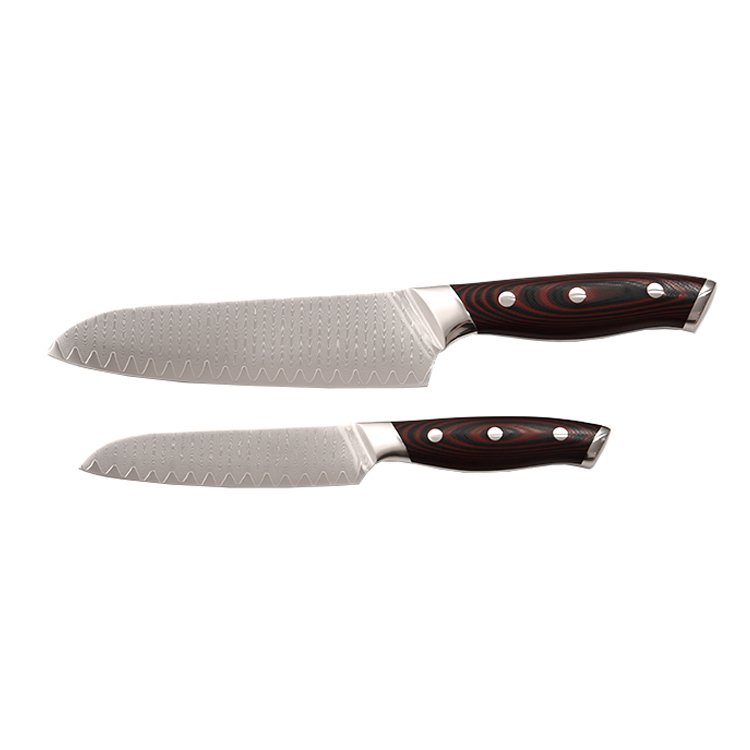 Профессиональный кухонный cuchillo chef Super Sharp нож для резки мяса японский нож набор из 2 предметов