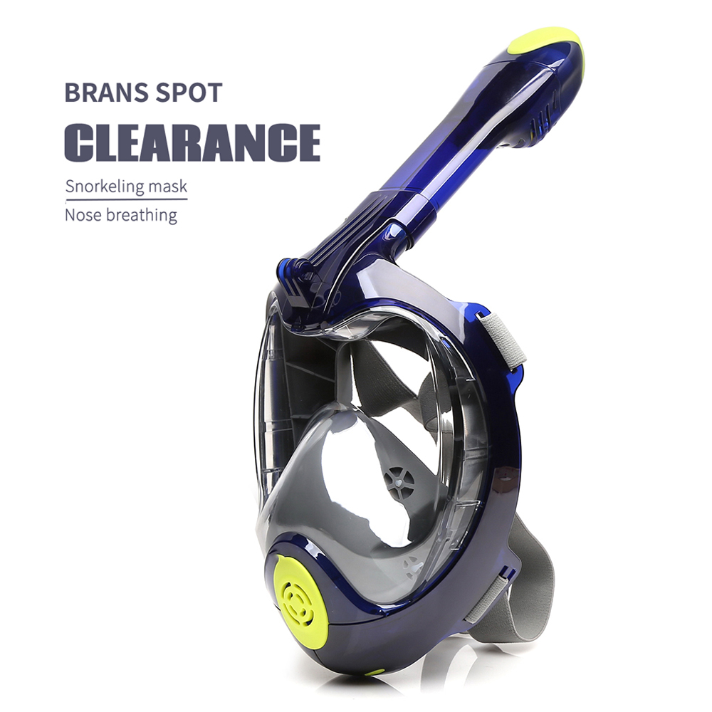 Brand Face Masks Are Cheap And Clear In Stock! Unisex Full Face Swimming Snorkeling Mask