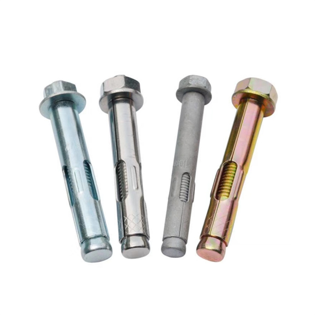 Top quality carbon steel hex nut type sleeve anchor