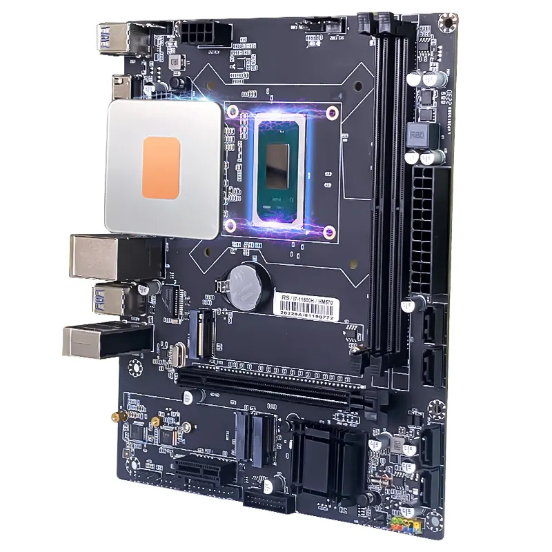 Desktop Mainboard Ddr4 2.3 GHz Pc Onboard I7 Cpu HM570 Gaming Motherboard With Processor I7-11800H