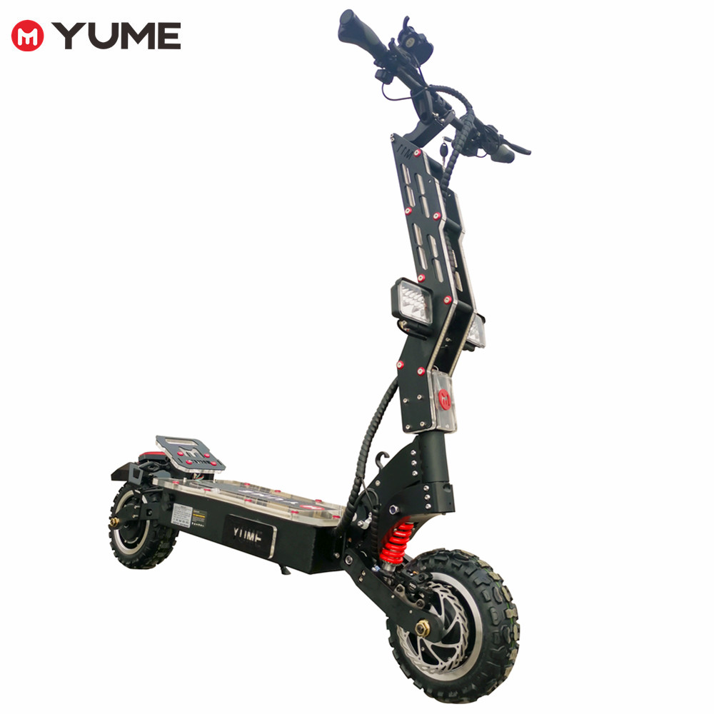 YUME M11 11 дюймов двойной мотоцикл 60/72 в 7000 Вт e Скутер 2 колеса складной лучший Электрический скутер для взрослых