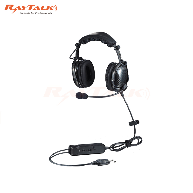Ультралегкая гарнитура Raytalk ANR Pilot для использования в GA