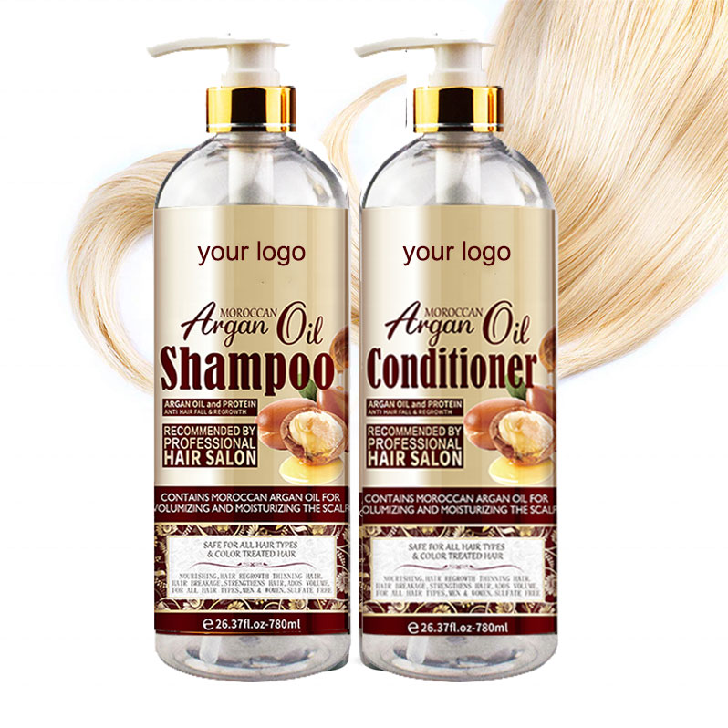 2021 Best Argan oil Products shampoo and conditioner bar sets to Repair Hair