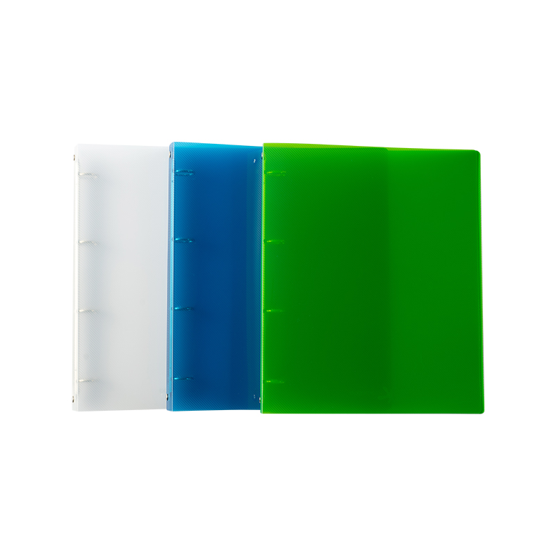 A4 OEM customized design plastic file folder custom binder 4 ring binder