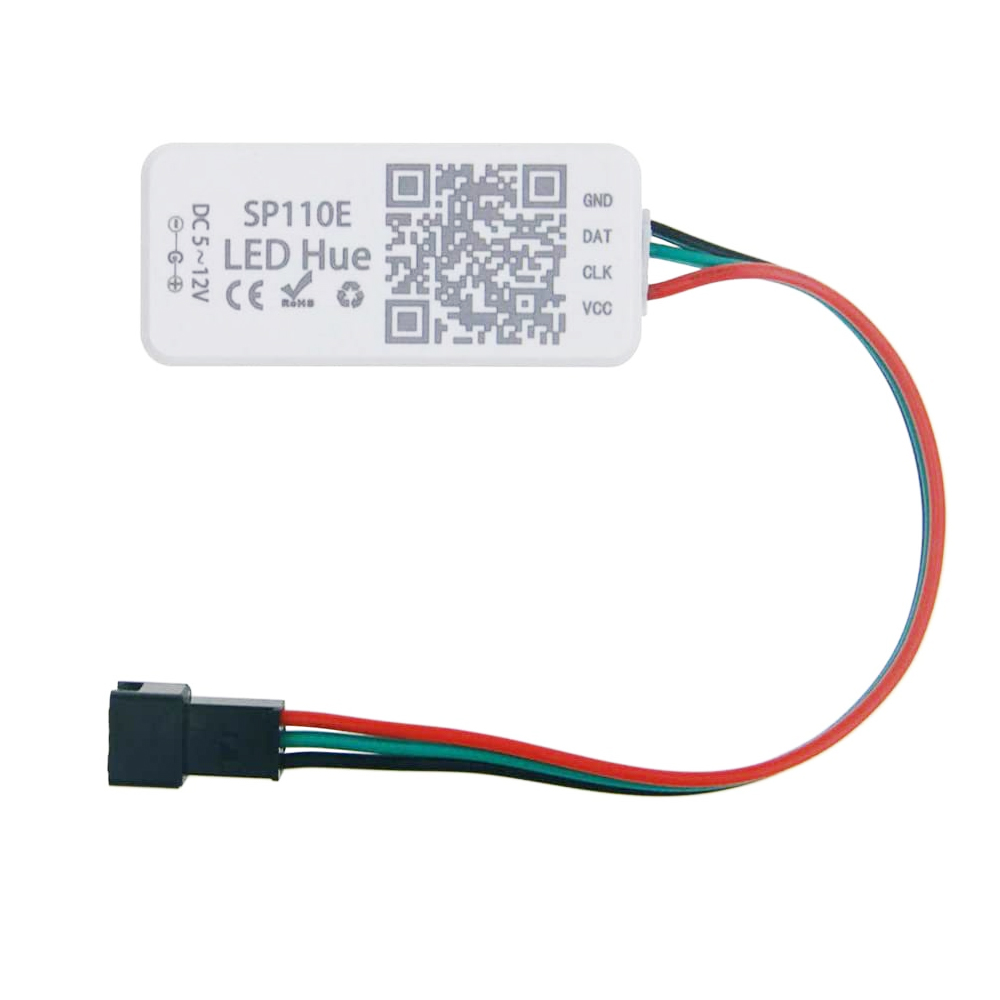Горячая Распродажа 5 в-24 в WS2812B SK6812 LPD8806 DMX512 1903 RGB/RGBW Адресуемая Светодиодная лента пиксельный светодиодный пульт дистанционного управления SP110E