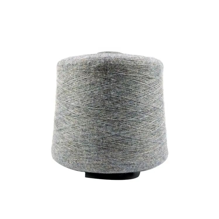 2/48NM angora like 53% viscose 28% PBT 19% nylon knitting core spun yarn