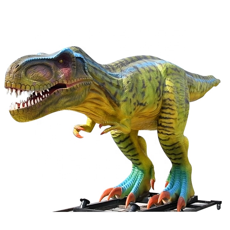 Parques de diversoes dinossauro Huge Realistic Animatronic Remote Dinosaurian Model