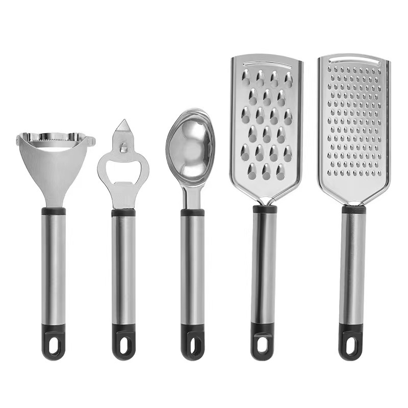 5 pcs stainless steel kitchen utensil set kitchen tools kitchen gadgets
