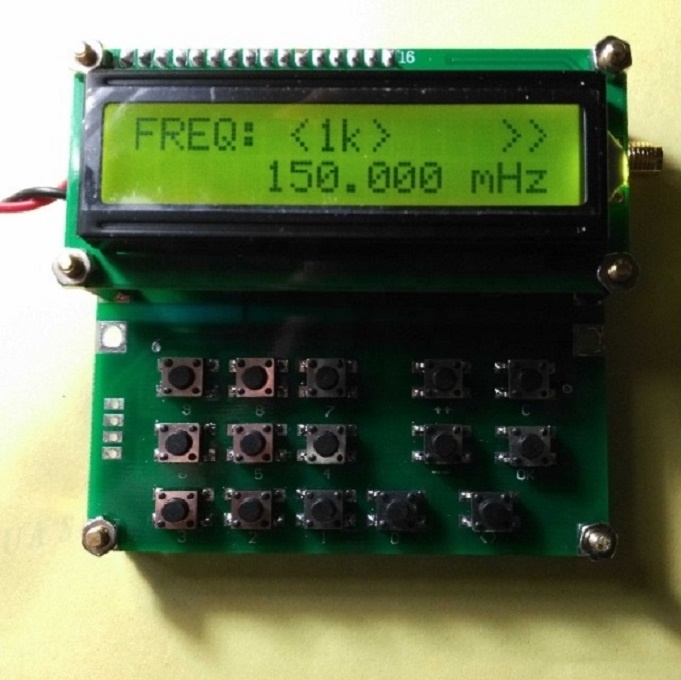 Частота 35 МГц-4000 МГц RF генератор сигналов источник сигнала ADF4351 VFO HXY D6 V1.02