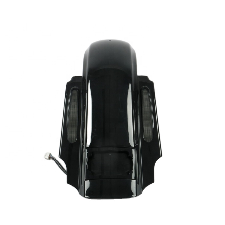 Заднее крыло мотоцикла двойной cut out с cvo и номерной знак для 2009-2019 Harley Davidson Touring модели