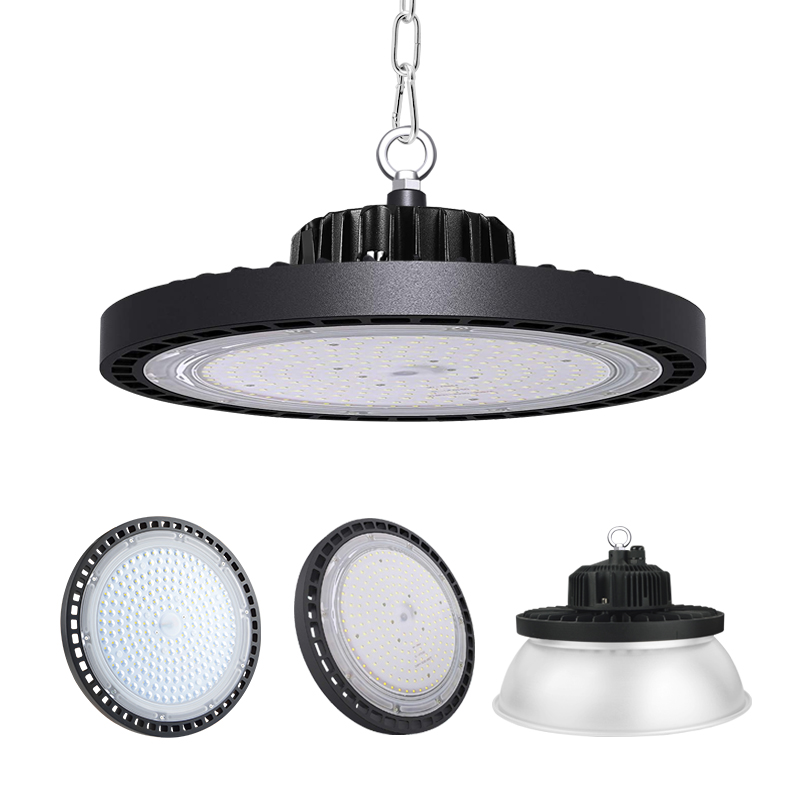 High Quality High Lumen High Power 150W 200W Ufo High Bay Led 100w led high Bay For Gymnasium Factory Warehouse Lighting