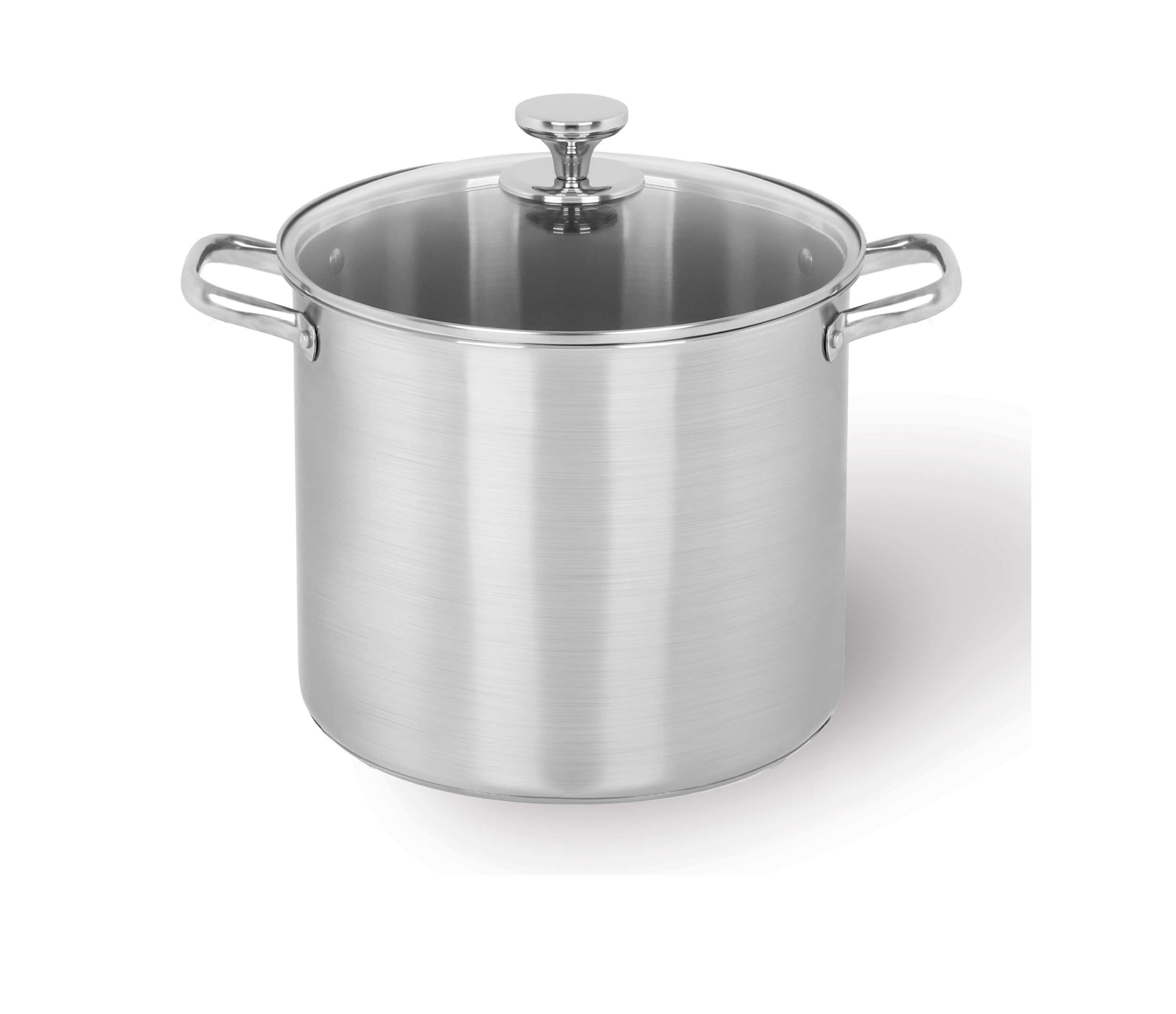 Korea Style Multipurpose Large Capacity Induction Stainless Steel 0.5 mm Encapsulated Based High Cookware Cooking Soup Stock Pot