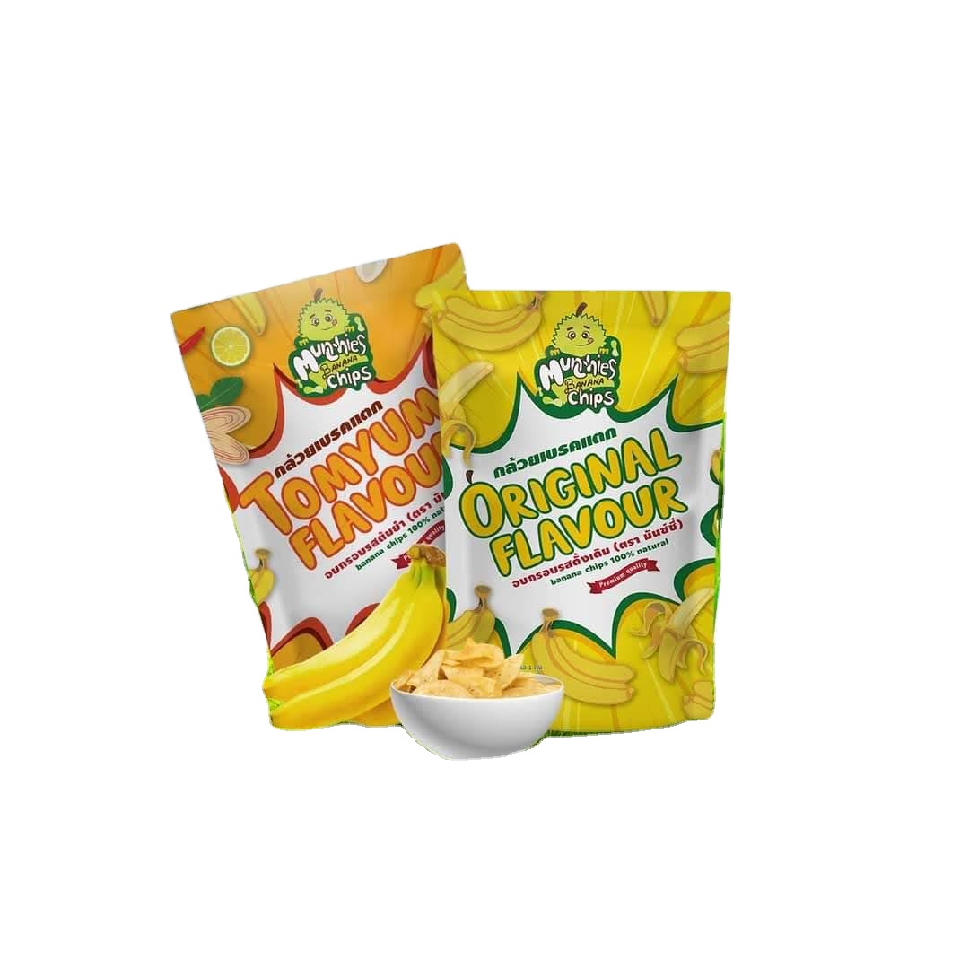 Лучшая оптовая продажа, банановые чипсы для молочных закусок Nn-Stop Premium Munchies