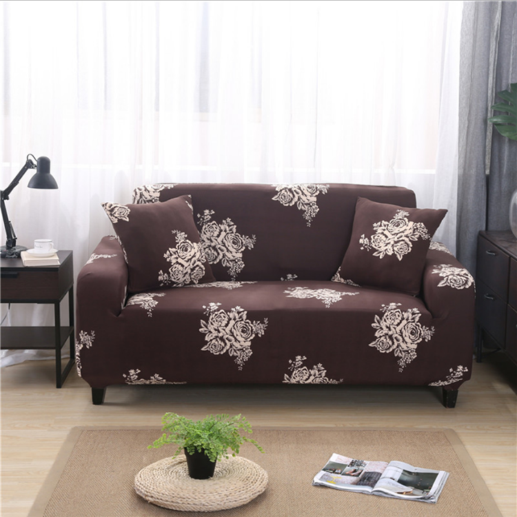 Spandex Print Sofa Covers Elastic Stretch Couch Slipcover