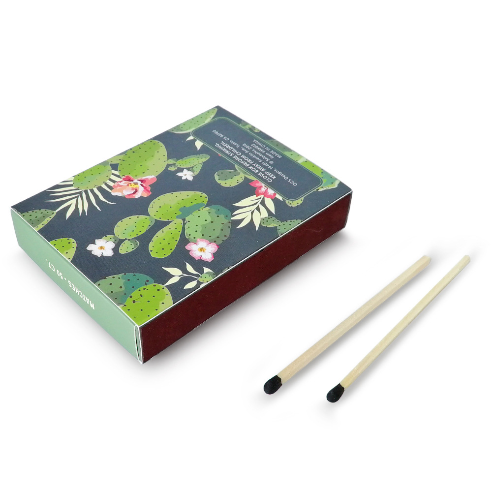 821-16 Guaranteed Quality Proper Price Long Matches Customized Match Sticks Boxes