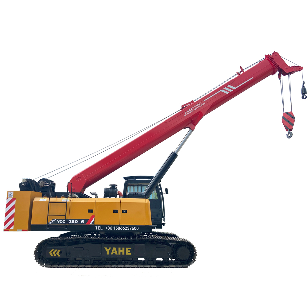 YCC-250-5 модель мини 12ton гусеничного крана гидравлические дисковые тормоза для продажи по хорошей цене