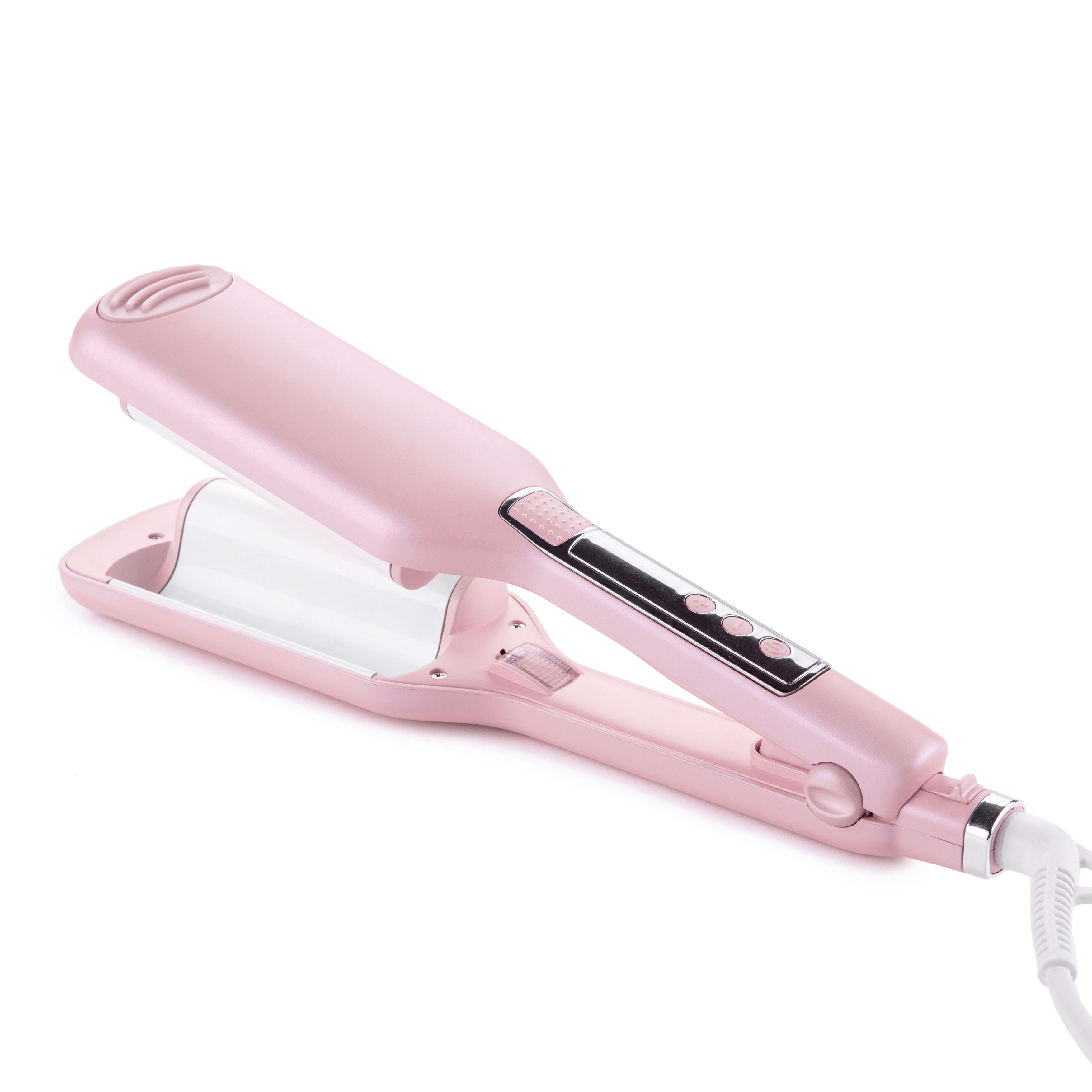 pink ceramic egg roll easy use hair curling iron electric negative ion hair curler wave curling wand for women