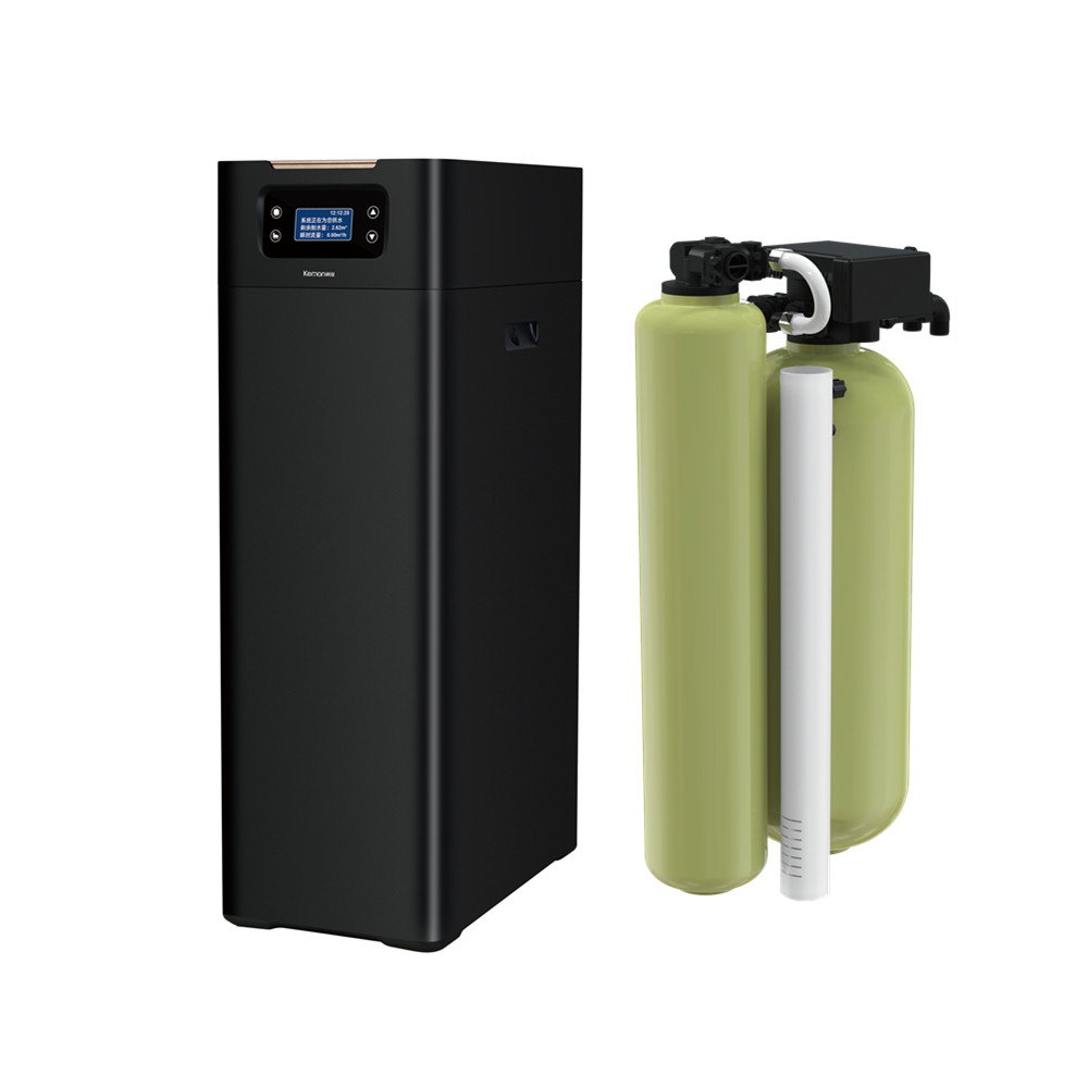 KEMAN SS-HK2 3000L Large Flowrate Double Tank Automatic Water Softener System With 0926 0628 FRP Tank 32L Resin