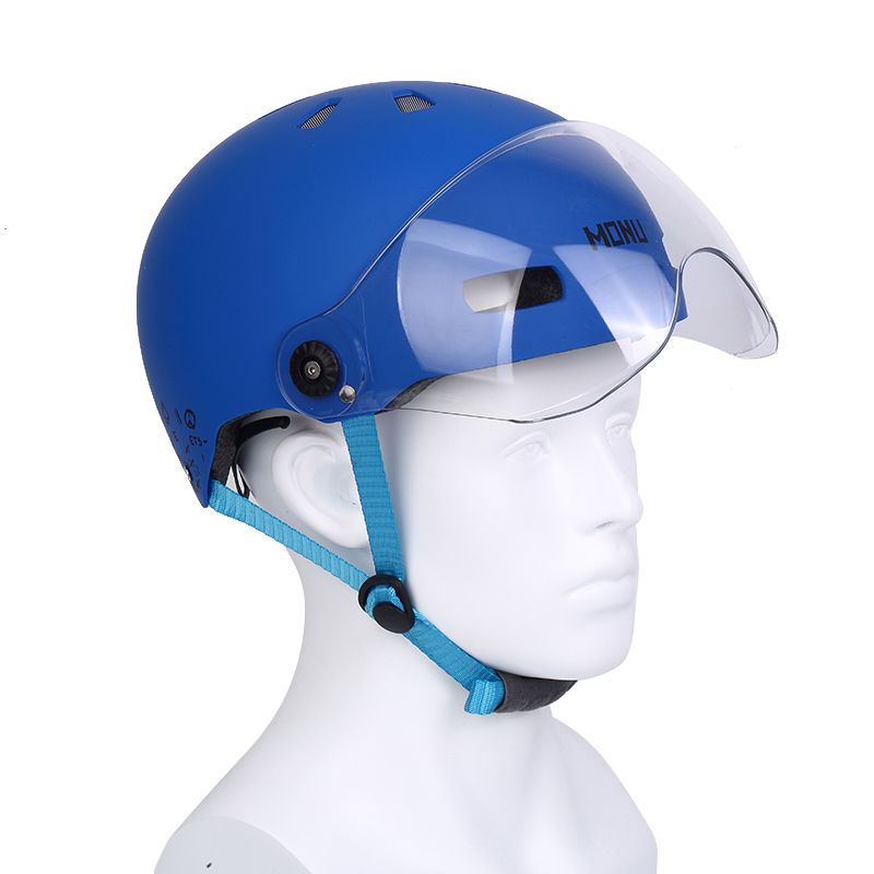 Safety Unisex ABS Open Face Half Helmet Electric Vehicle Motorcycle Locomotive Electric bicycle Scooter motorbike Helmet