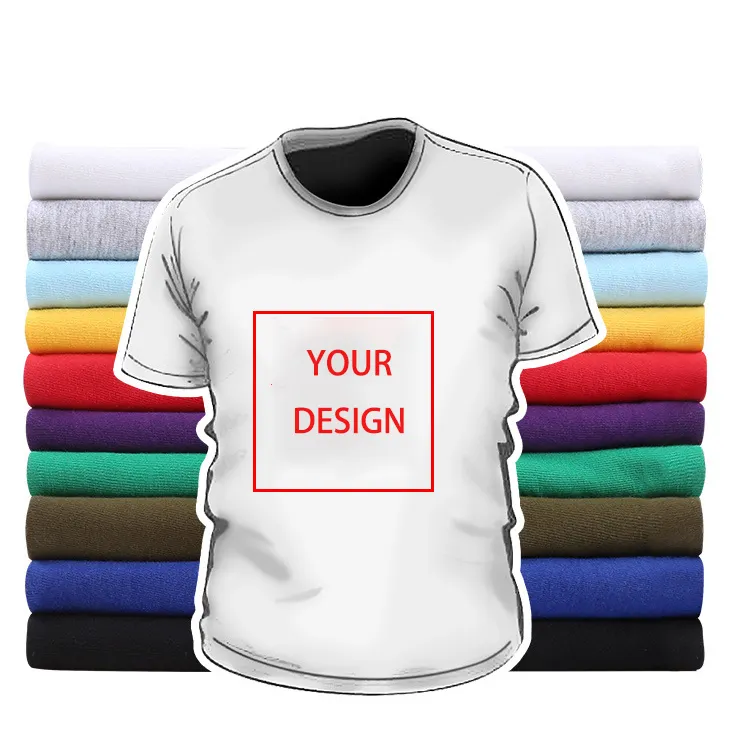 no moq limited custom printing 100% organnic cotton o-neck men's t-shirts solid color plain vintage t shirts in bulk for men