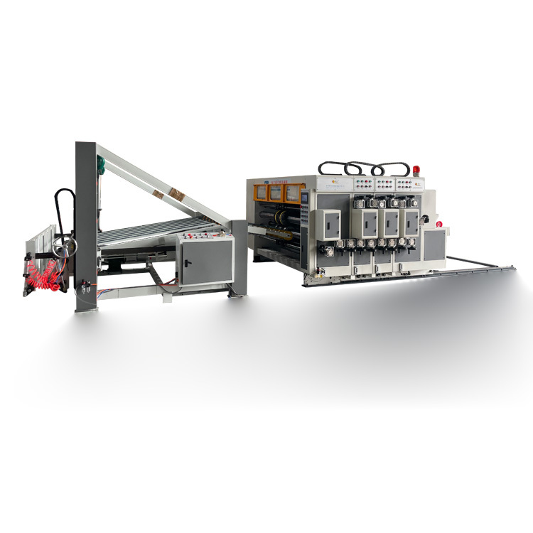 Automatic Corrugated Cardboard Box Printer Slotter Machine for making cartons