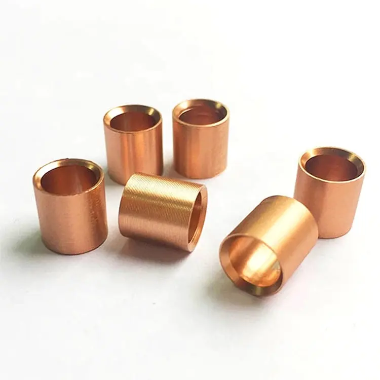 OEM CNC Service Factory Customized Bronze Brass Collar Bushing Copper Bushing