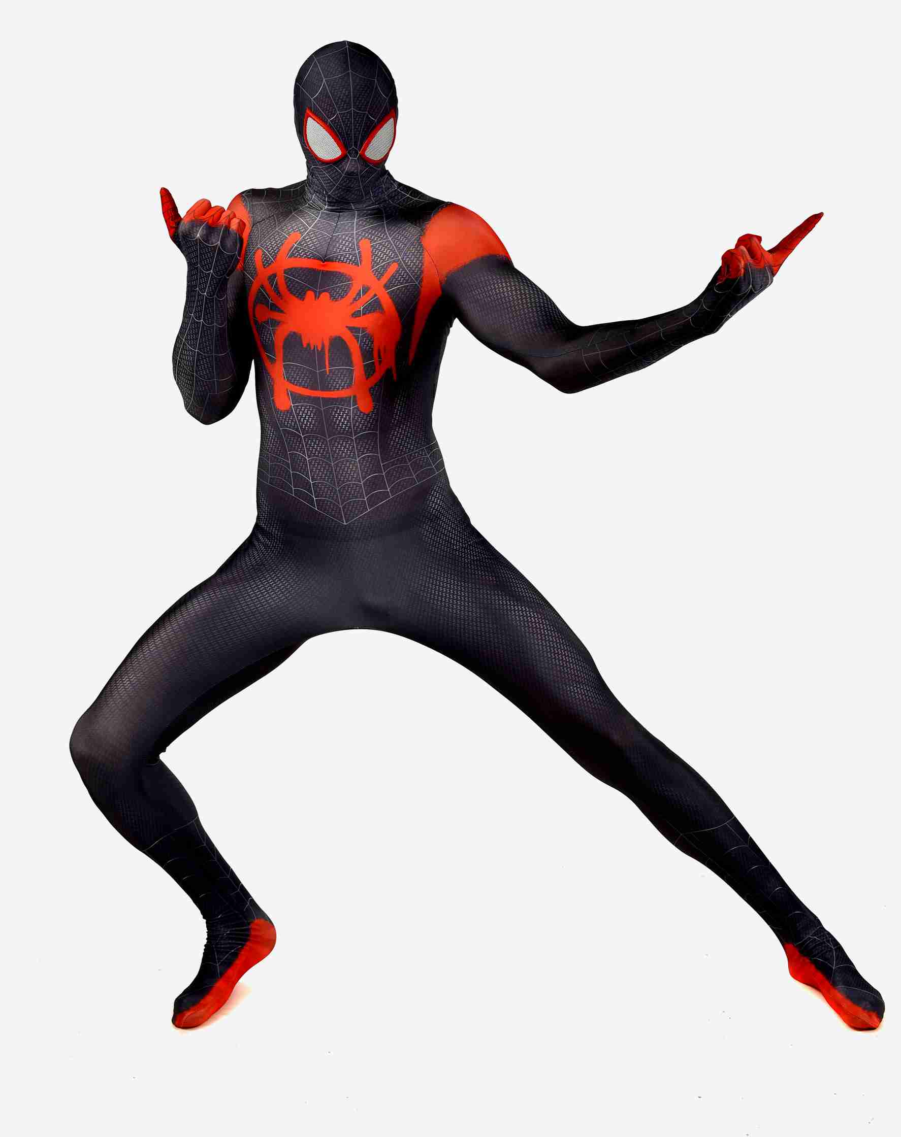 Костюм для косплея zentai унисекс из лайкры и спандекса, 2019 Человек-паук