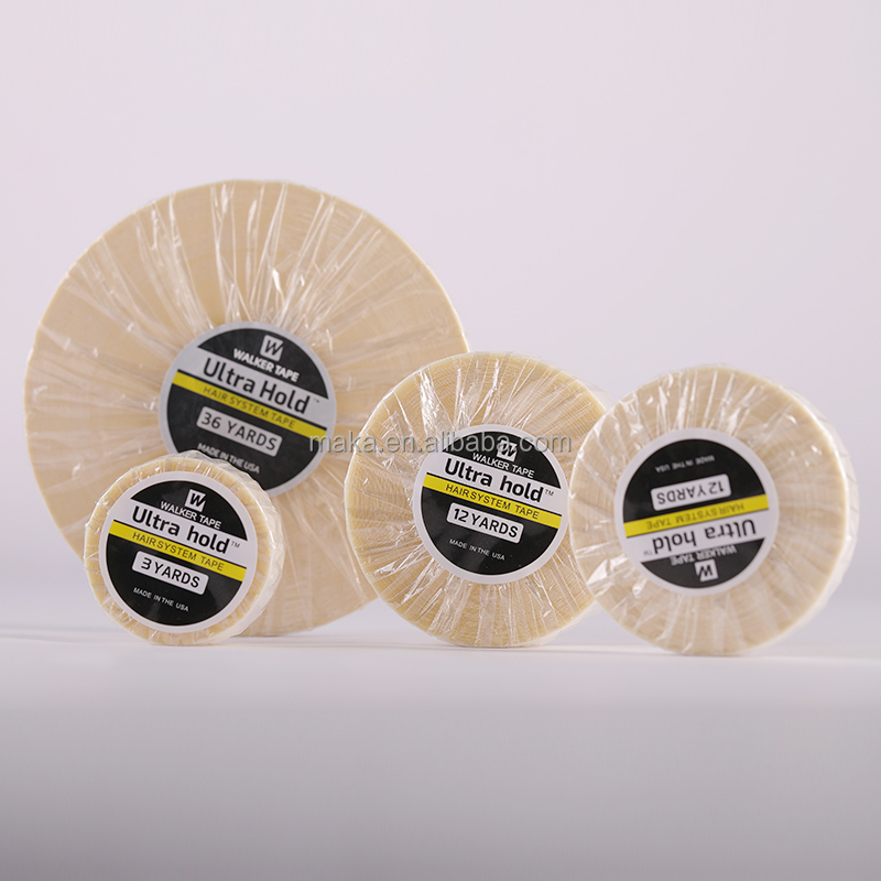 waterproof Strong hold Adhesive tape roll Double Sided Lace Wigs Tape