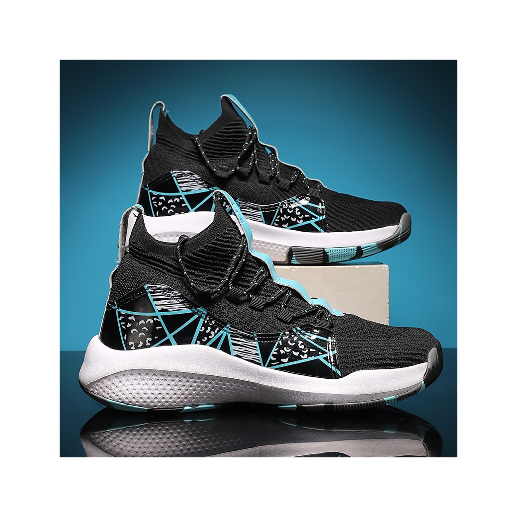 Cheap High Quality Outdoor Sport Comfortable Anti Slip Basketball Shoes For Men