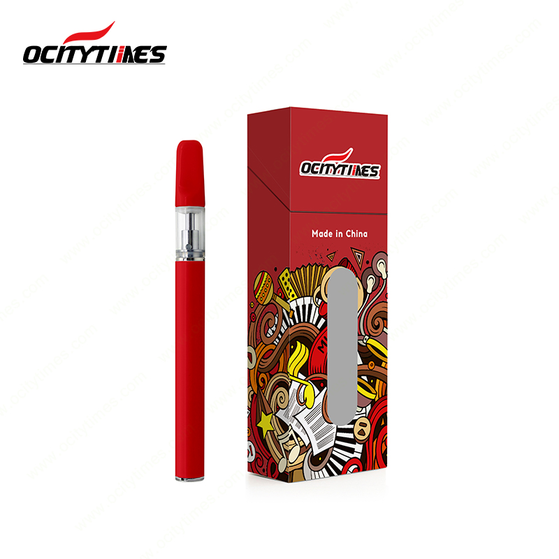 Ocitytimes O8 disposable electronic cigarette with custom cbd vape pen packaging